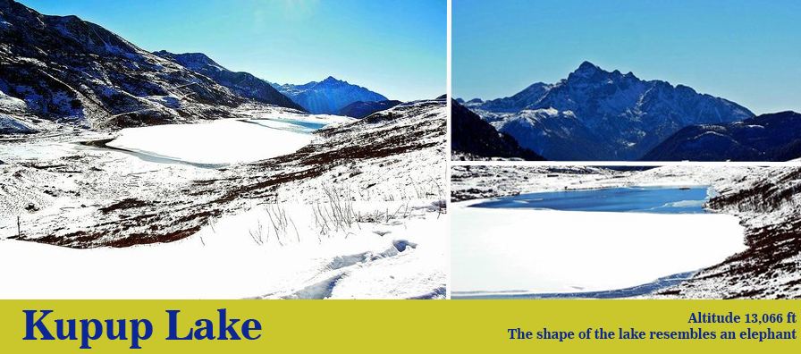 taxi service to visit Kupup or elephant Lake sikkim